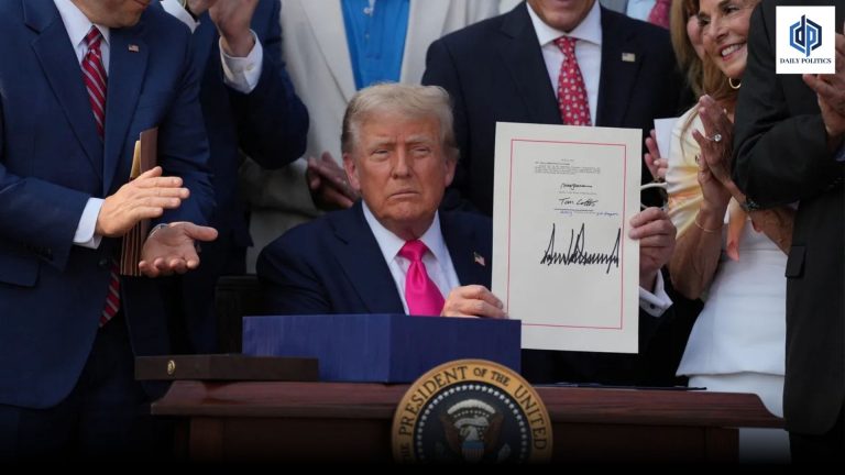 Trump signs a massive tax and spending bill into law
