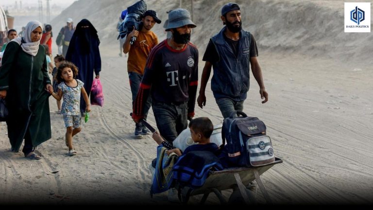 As Israeli forces advance into Gaza City, thousands of Palestinians escape