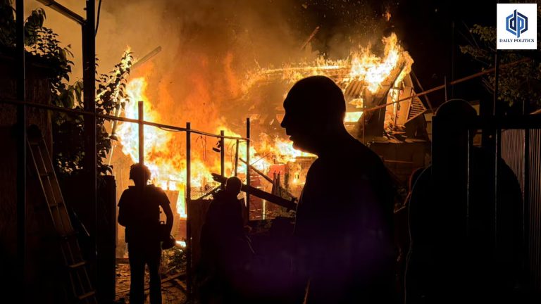 Ukraine conducts massive drone attack on Moscow, striking satellite facility and killing infant